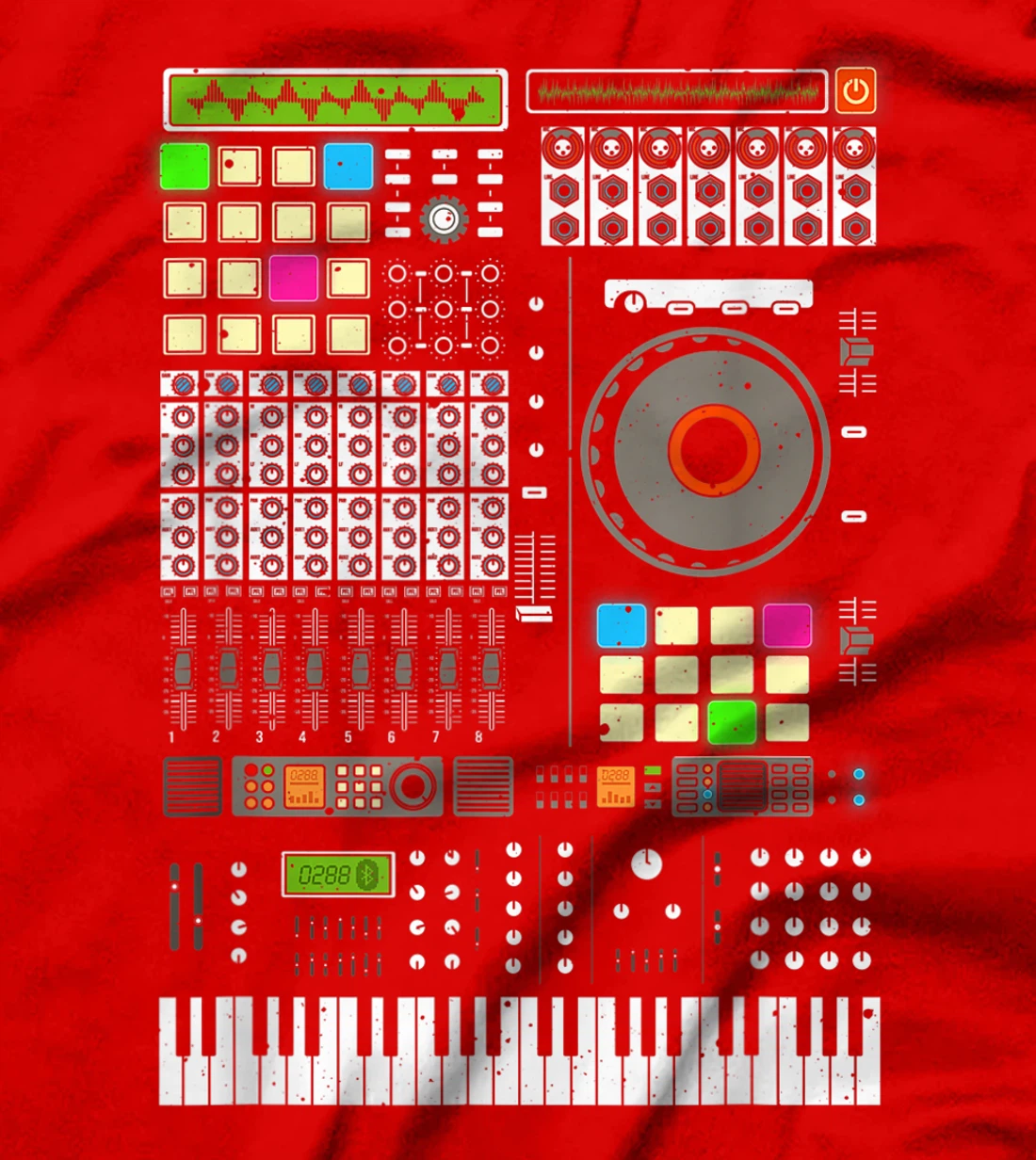 Cool Music Producer Artist Gift For Men Women Beat Makers T-Shirt