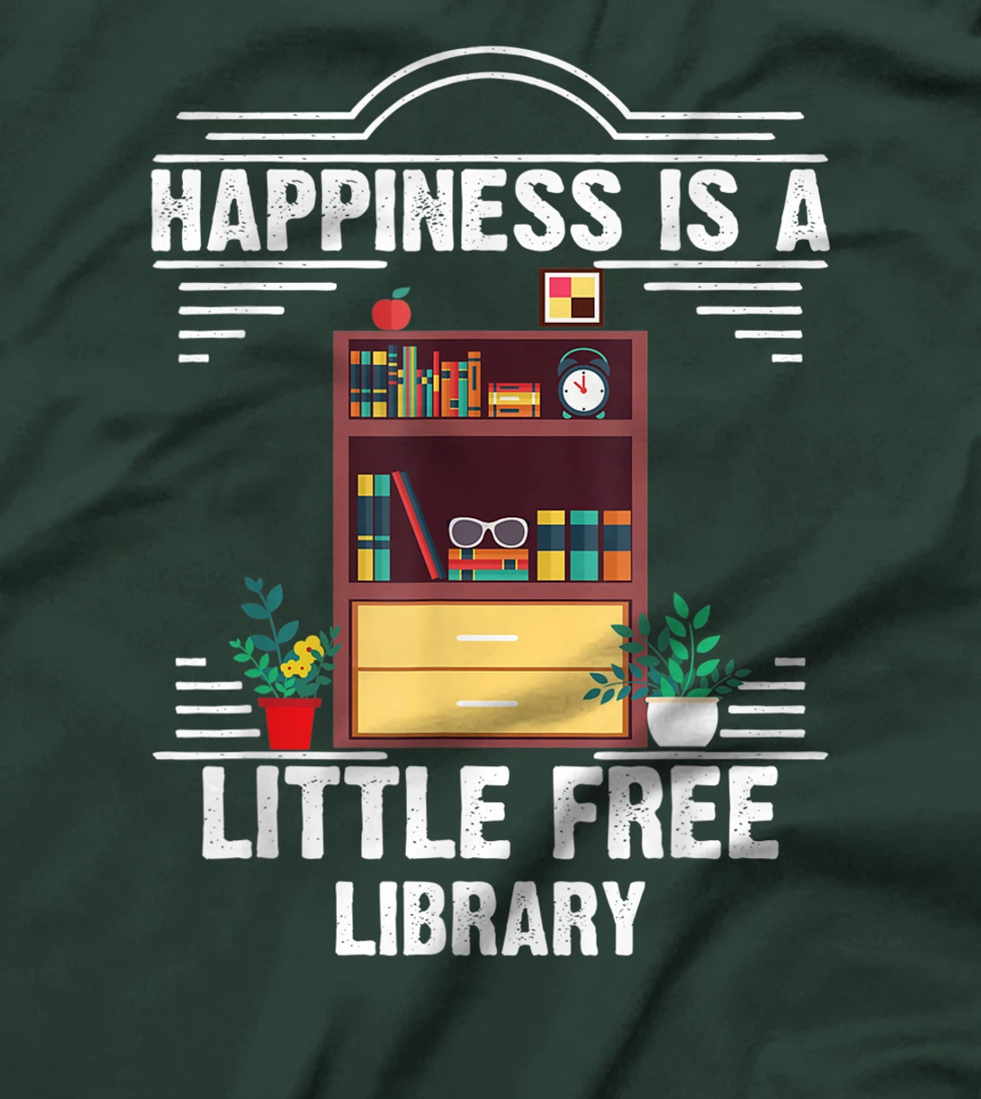 Funny Book Lover Library Gift | Cute Bookworm Men Women Kids T-Shirt