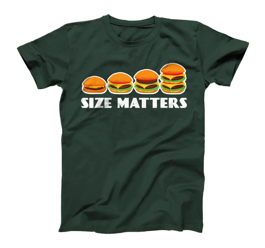 Funny Hamburger Gift Men Women Cheeseburger Lovers Foodies T-Shirt