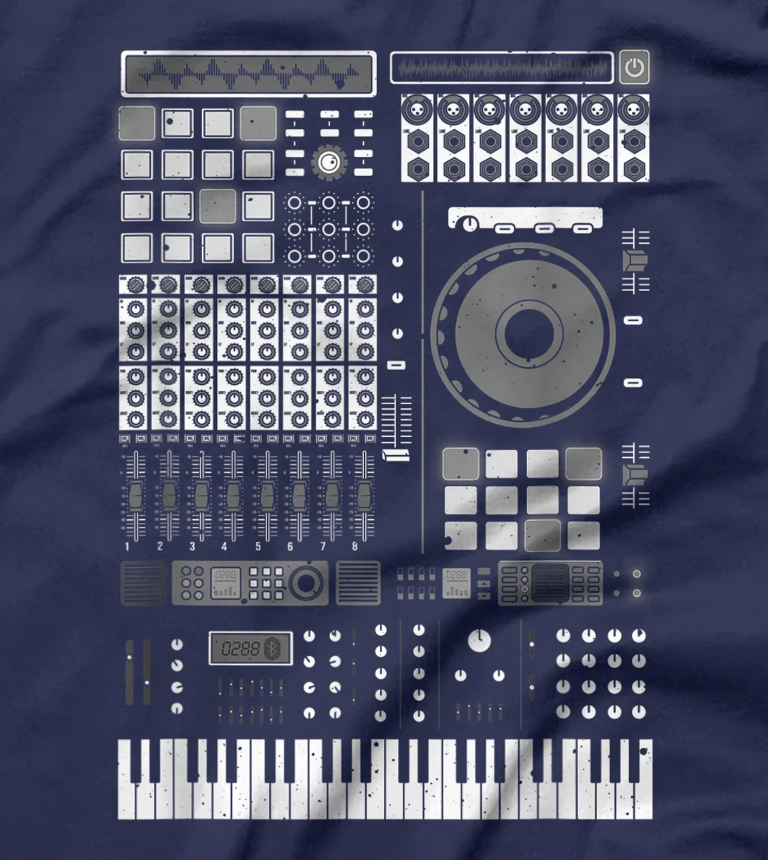 Cool Music Producer Artist Gift For Men Women Beat Makers T-Shirt