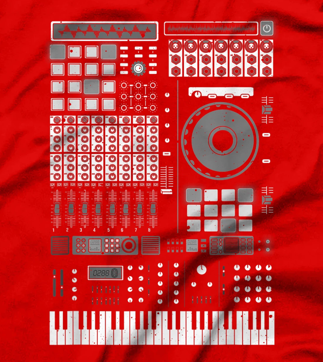 Cool Music Producer Artist Gift For Men Women Beat Makers T-Shirt