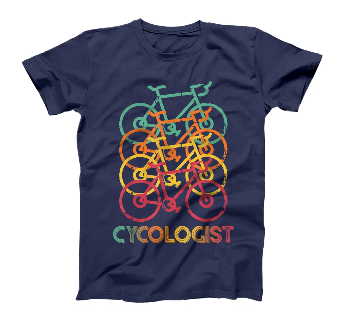 Cycologist Retro Vintage Cyclist MTB Funny Cycling Gift T-Shirt