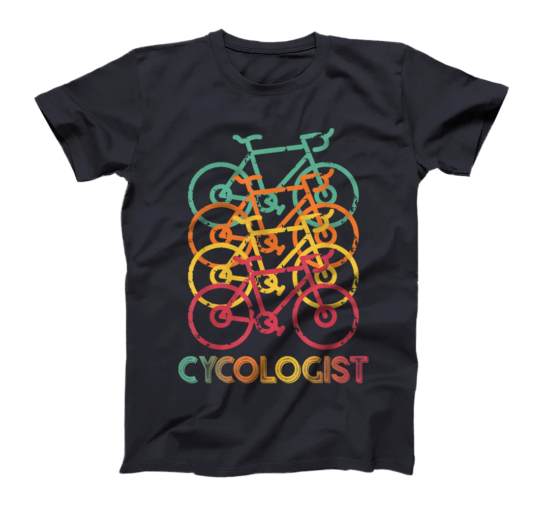 Cycologist Retro Vintage Cyclist MTB Funny Cycling Gift T-Shirt