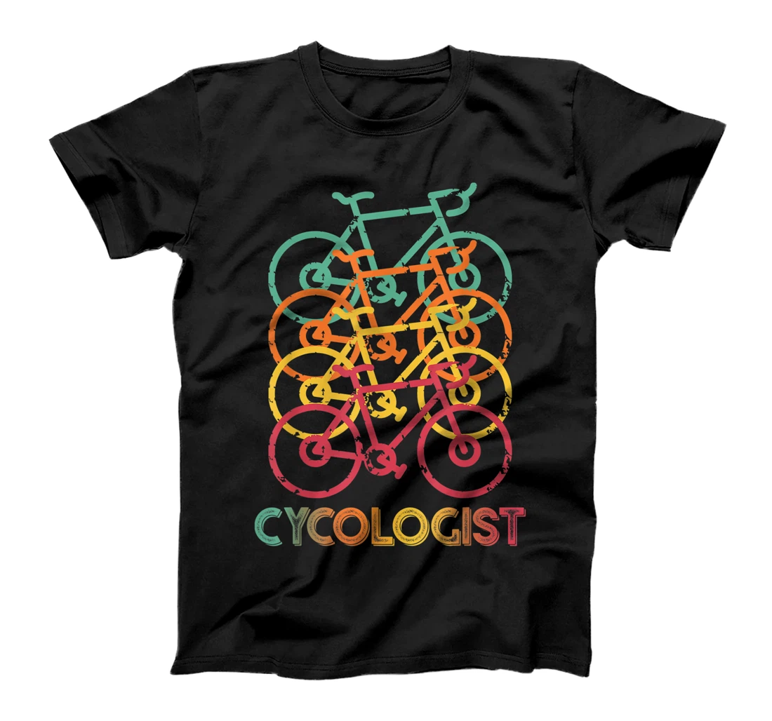 Cycologist Retro Vintage Cyclist MTB Funny Cycling Gift T-Shirt