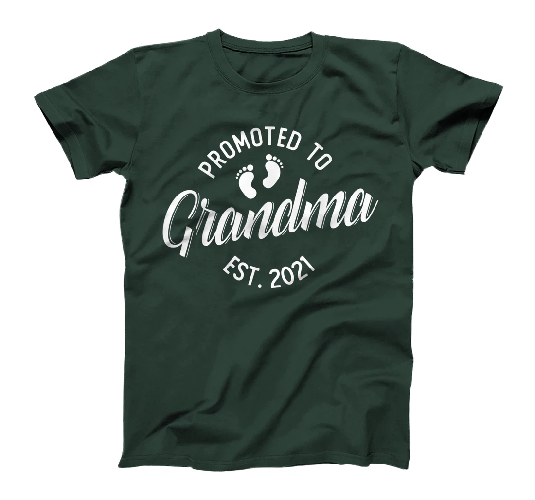First Time Grandma 2021 Promoted to Grandma T-Shirt