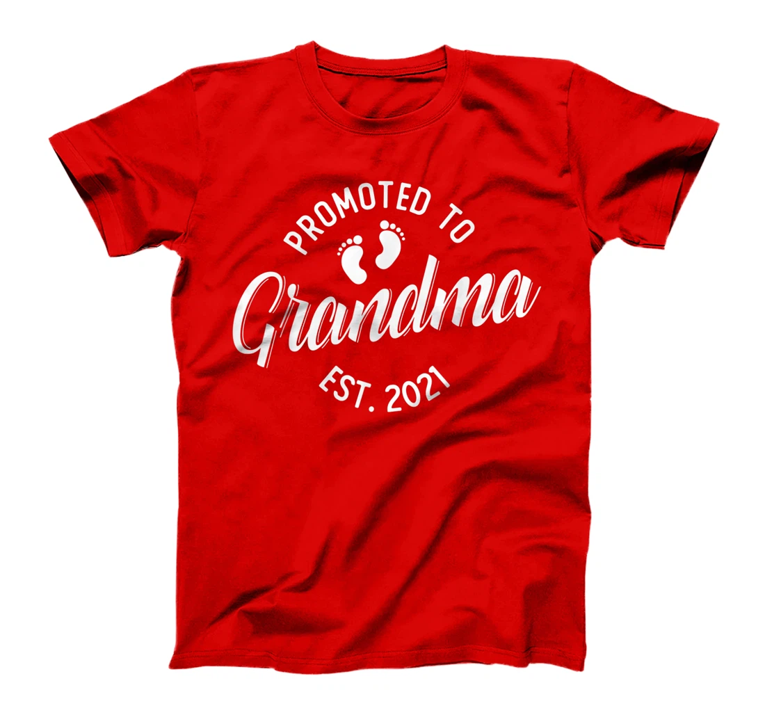 First Time Grandma 2021 Promoted to Grandma T-Shirt