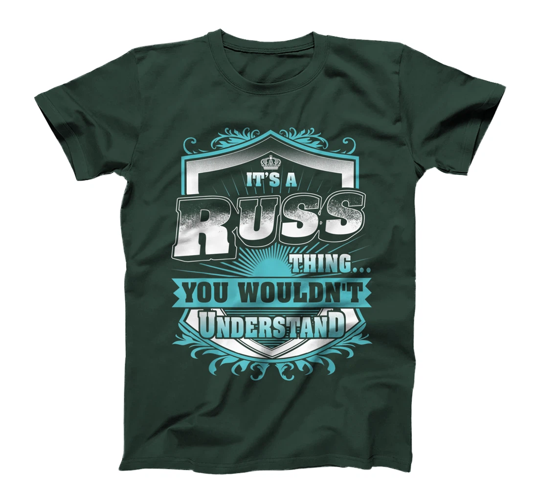 Best gift for RUSS- RUSS named T-Shirt