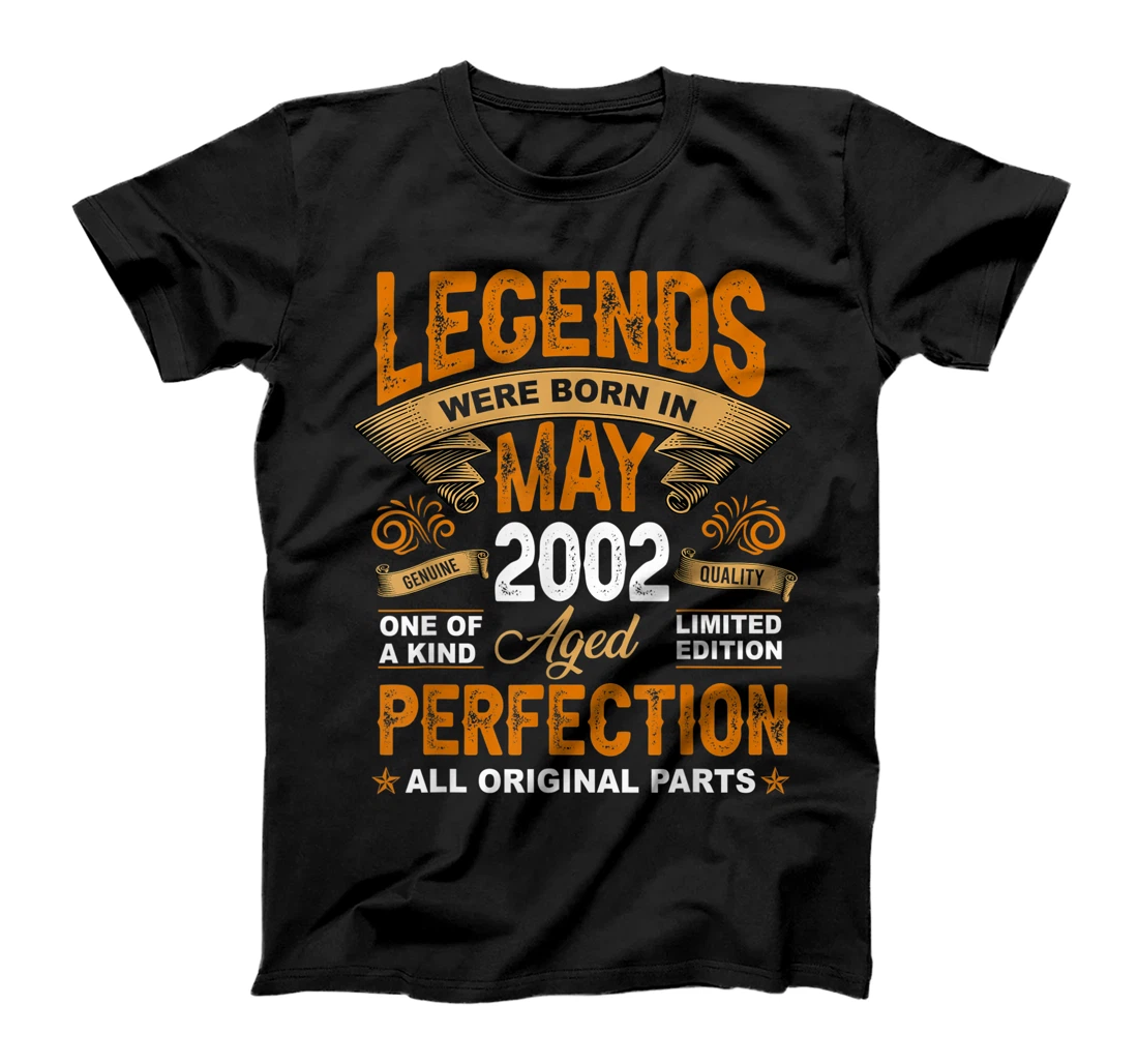 Legends Were Born In May 2002 Shirt 19th Birthday T-Shirt