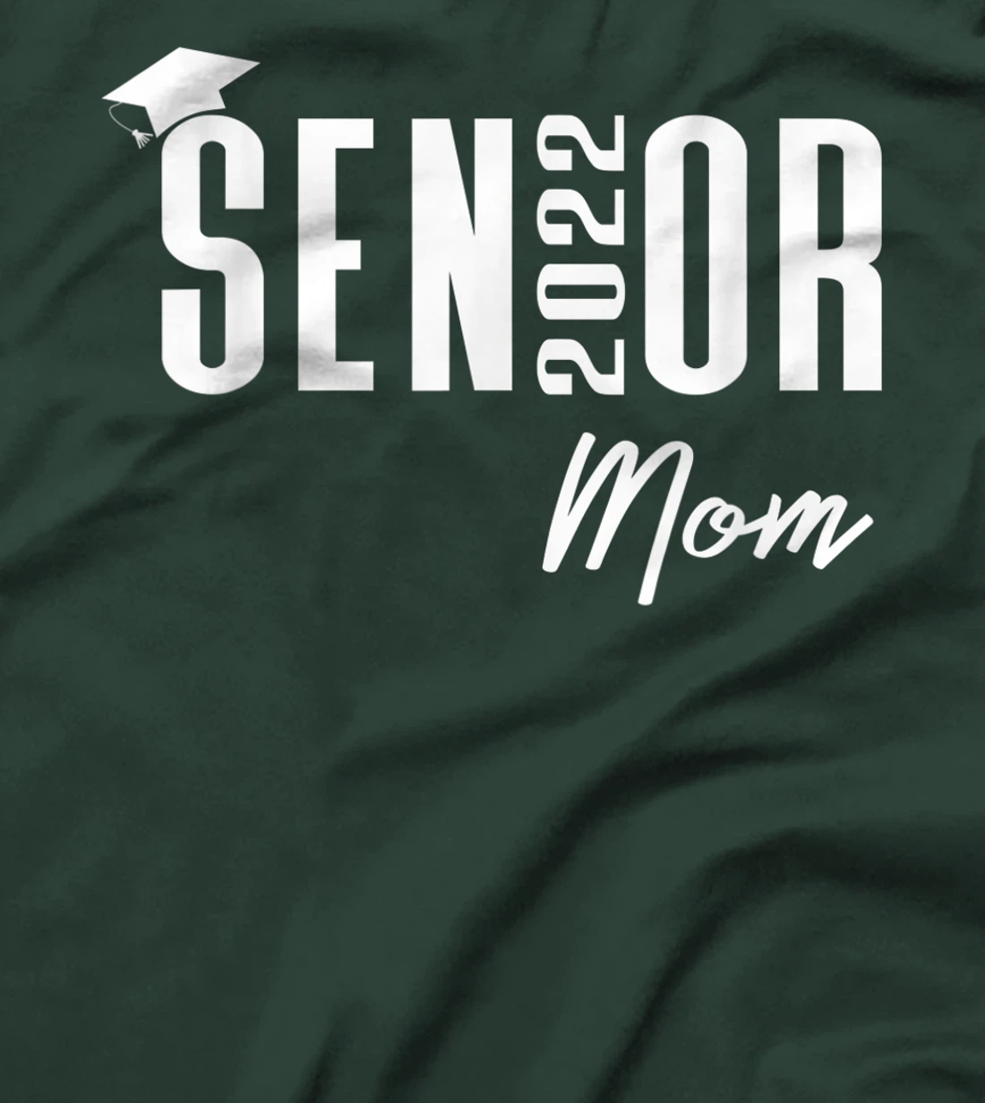 High School or College Senior Graduation Class of 2022 Mom T-Shirt