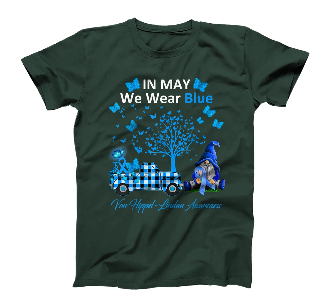In May We Wear Blue Von Hippel-Lindau Awareness Gifts T-Shirt