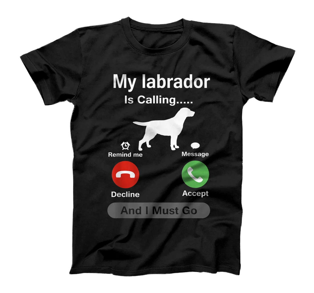 funny labrador dog golden retriever lovers gift T-Shirt