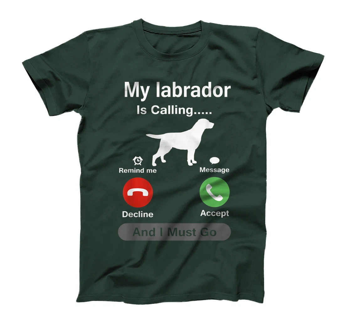 funny labrador dog golden retriever lovers gift T-Shirt