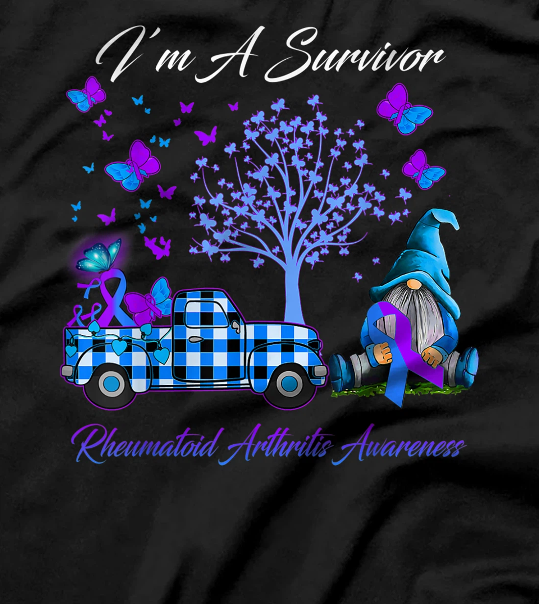 I’m a Survivor Rheumatoid Arthritis Awareness Gifts T-Shirt