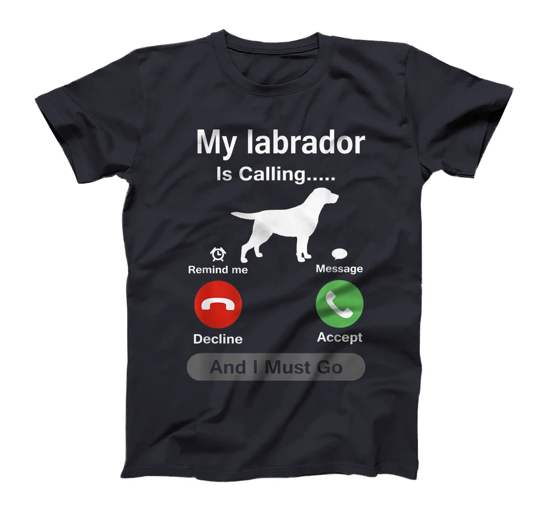 funny labrador dog golden retriever lovers gift T-Shirt