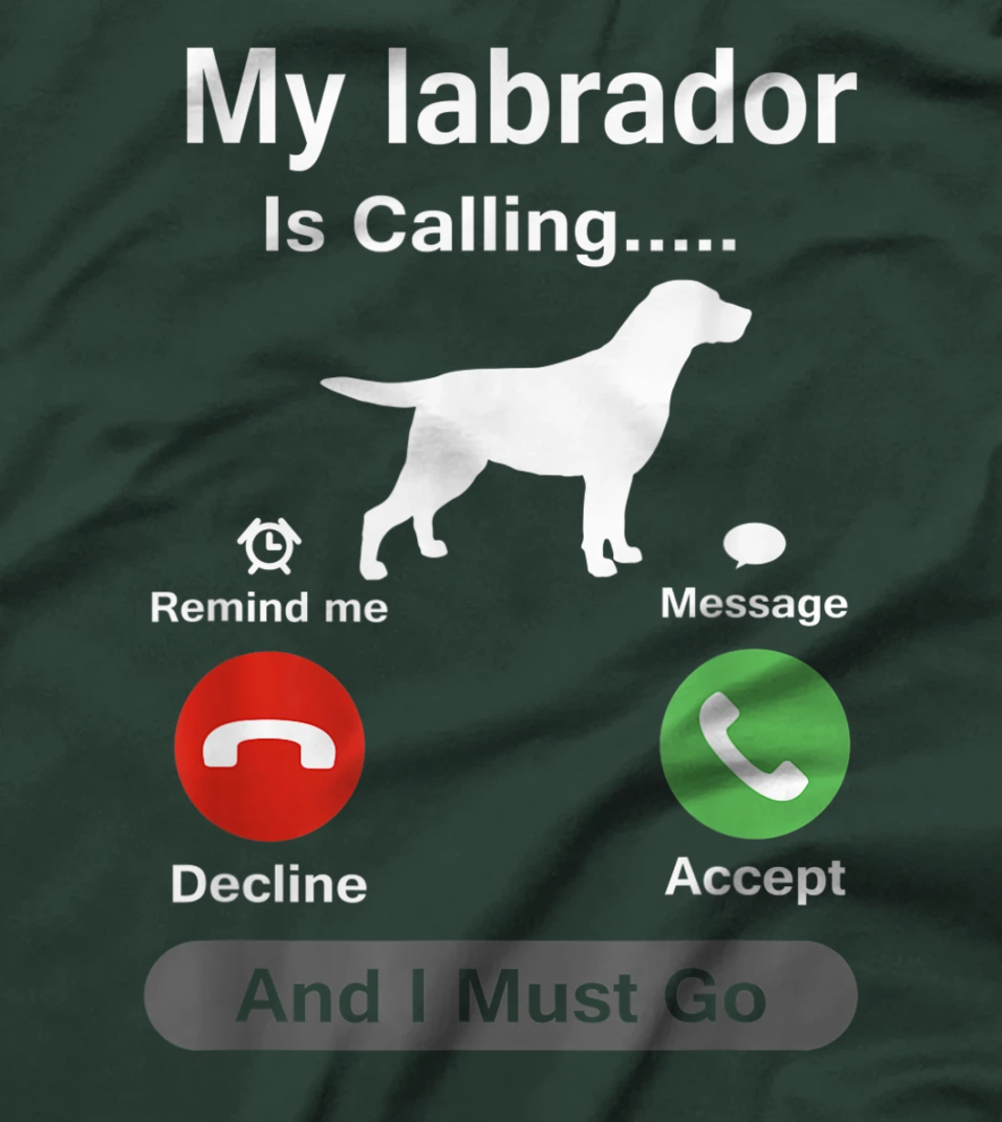 funny labrador dog golden retriever lovers gift T-Shirt