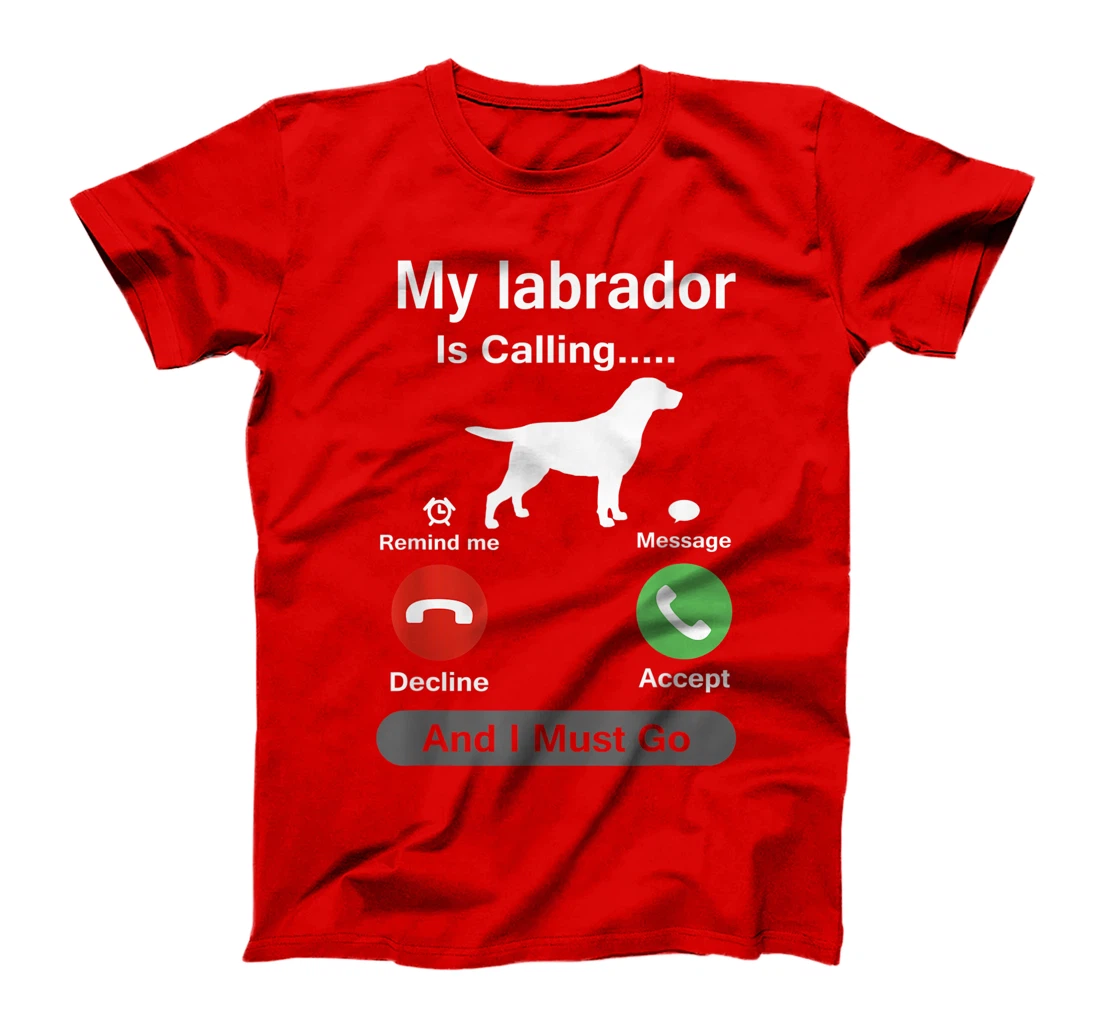 funny labrador dog golden retriever lovers gift T-Shirt