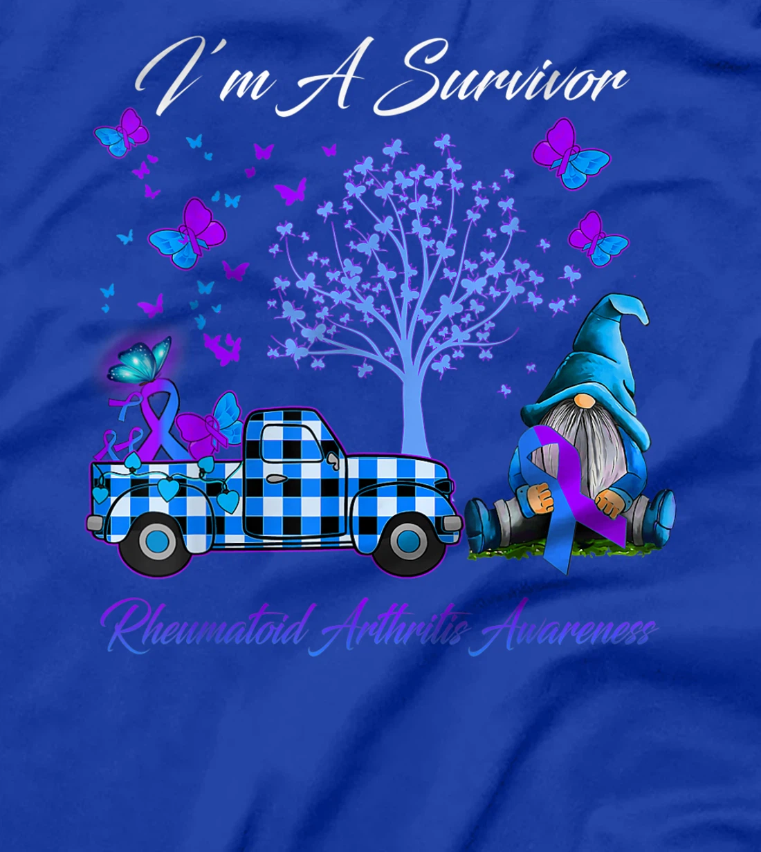 I’m a Survivor Rheumatoid Arthritis Awareness Gifts T-Shirt