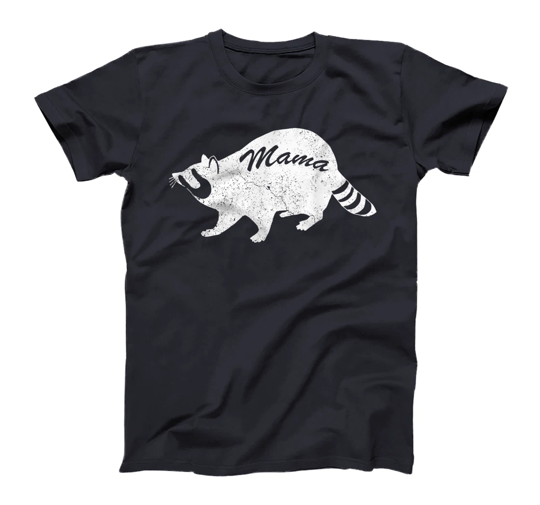 Mama Raccoon Mom Mother Day Shirt Mom Raccoon TShirt Women T-Shirt