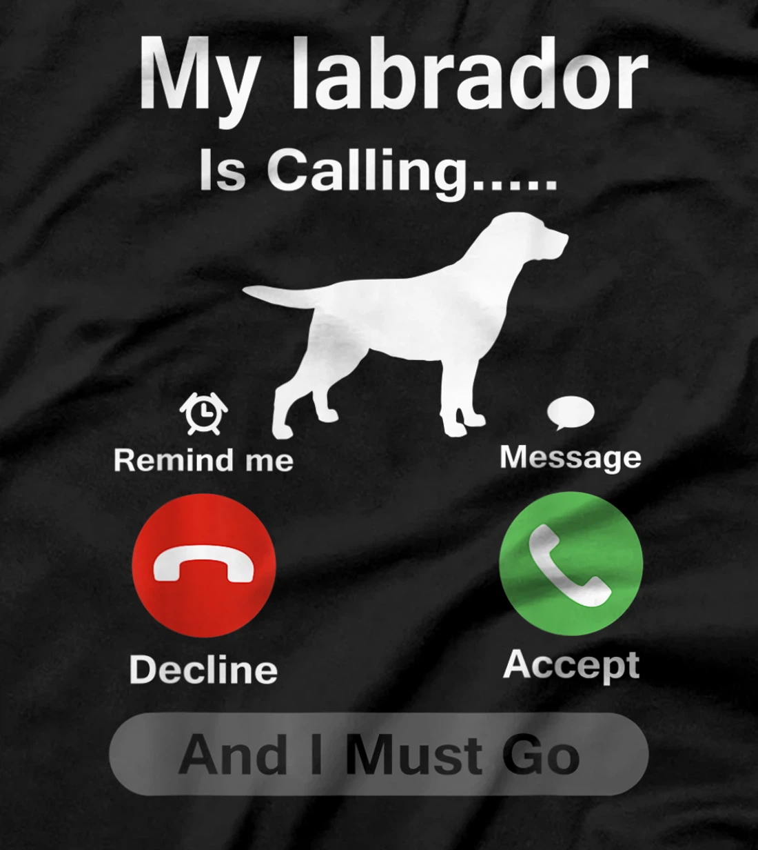 funny labrador dog golden retriever lovers gift T-Shirt