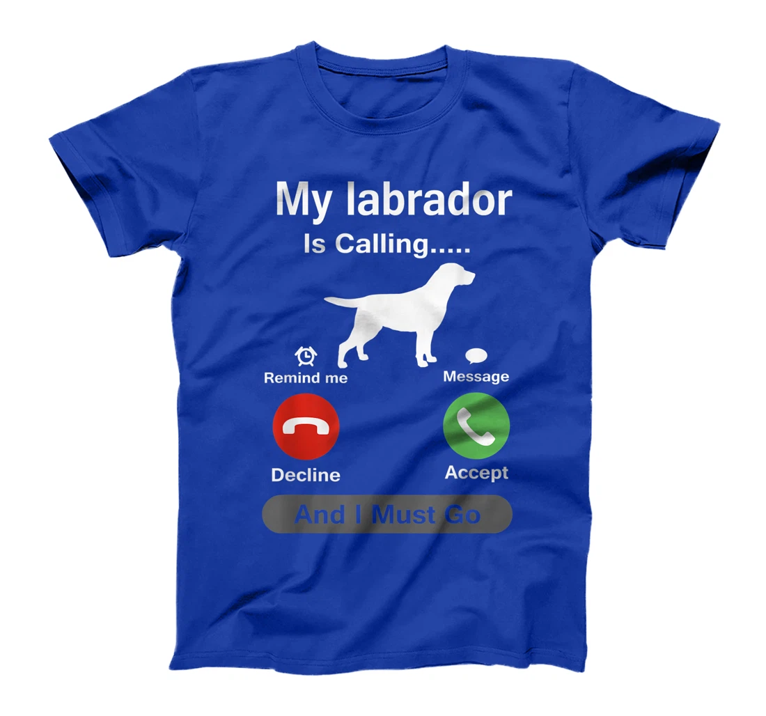funny labrador dog golden retriever lovers gift T-Shirt