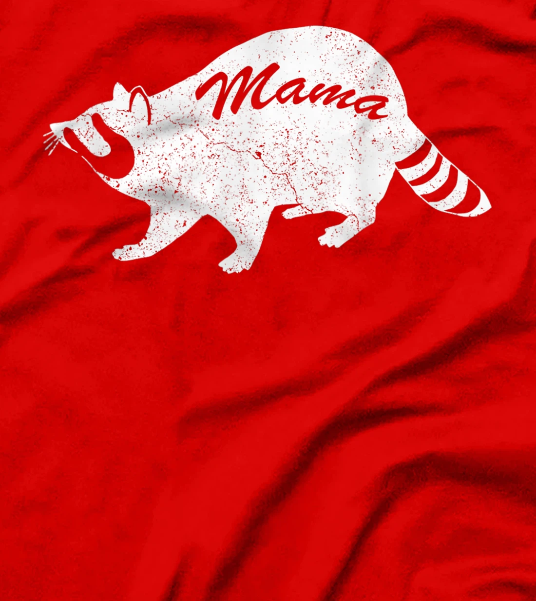 Mama Raccoon Mom Mother Day Shirt Mom Raccoon TShirt Women T-Shirt