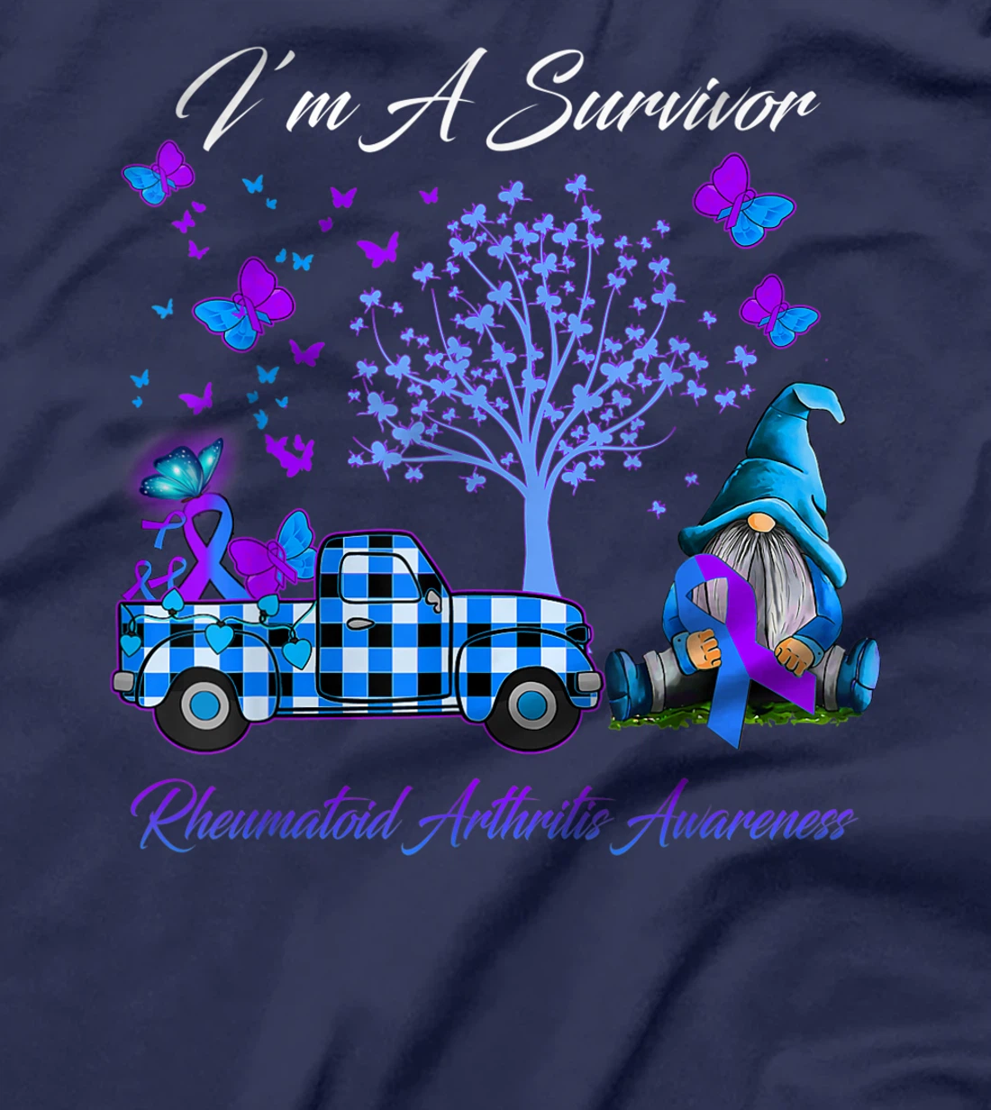 I’m a Survivor Rheumatoid Arthritis Awareness Gifts T-Shirt
