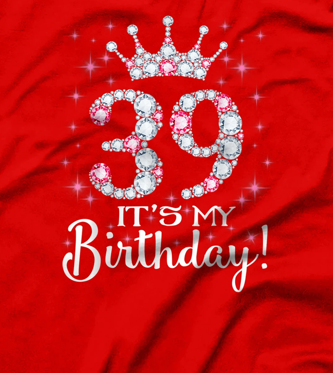 39 It's My Birthday 1982 39Th Birthday Gift Tee For Womens T-Shirt