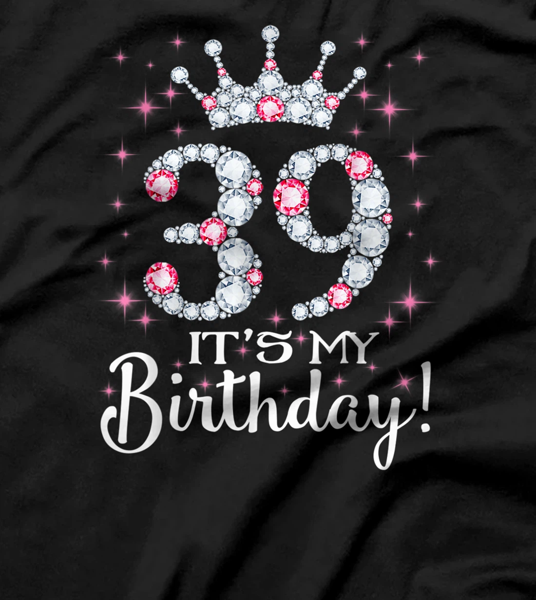 39 It's My Birthday 1982 39Th Birthday Gift Tee For Womens T-Shirt
