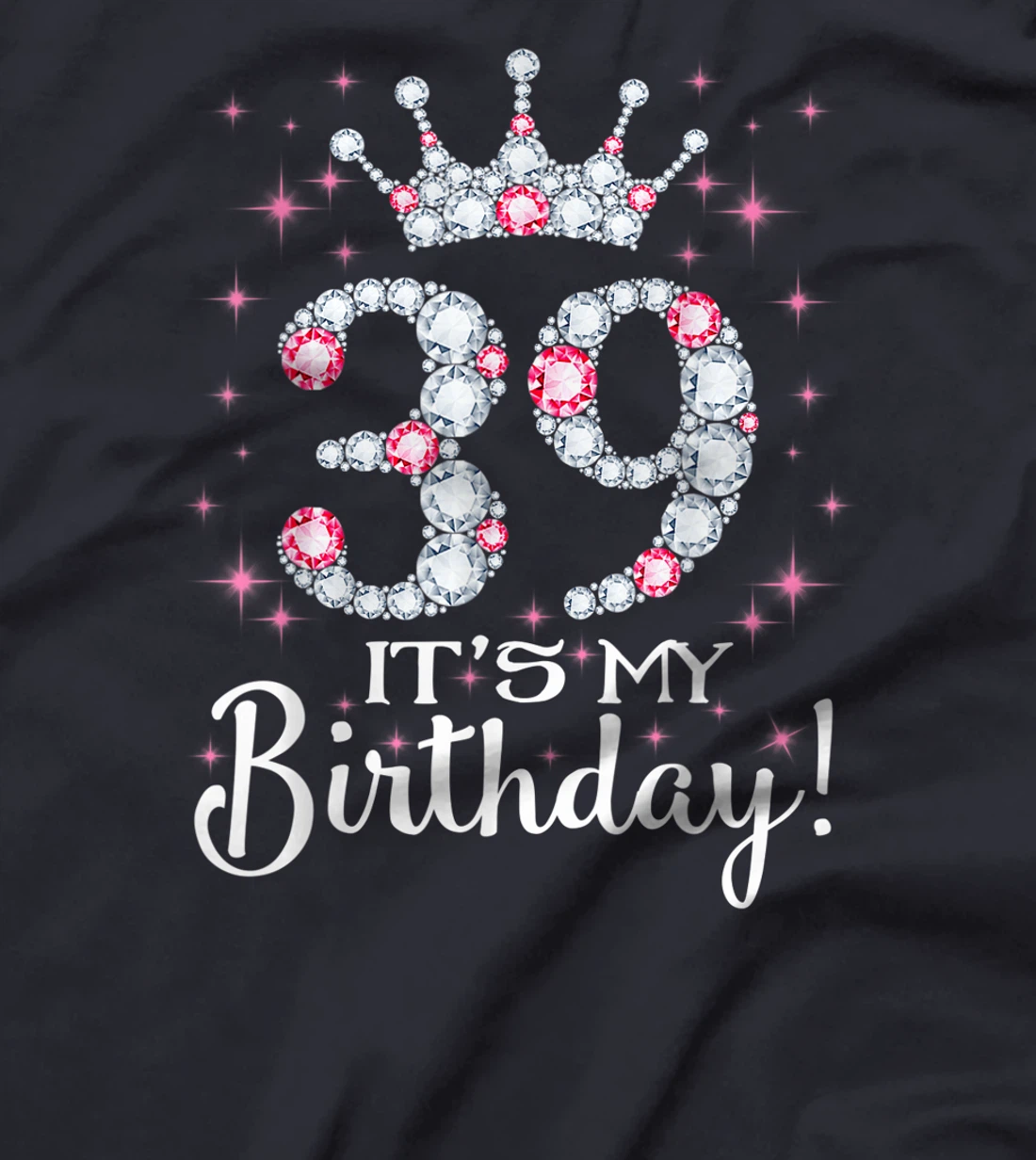 39 It's My Birthday 1982 39Th Birthday Gift Tee For Womens T-Shirt