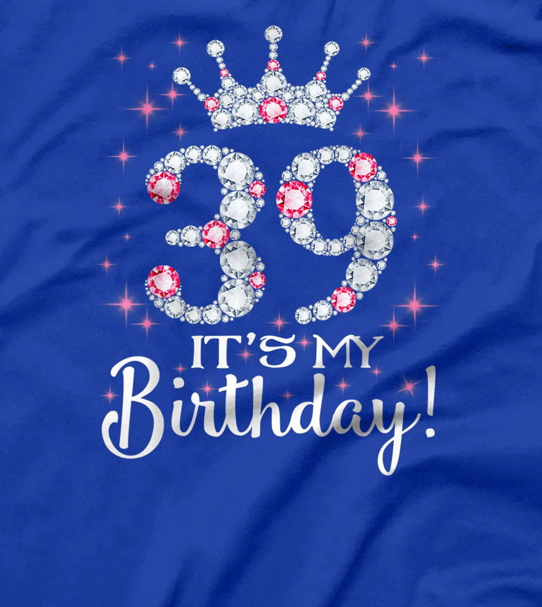 39 It's My Birthday 1982 39Th Birthday Gift Tee For Womens T-Shirt