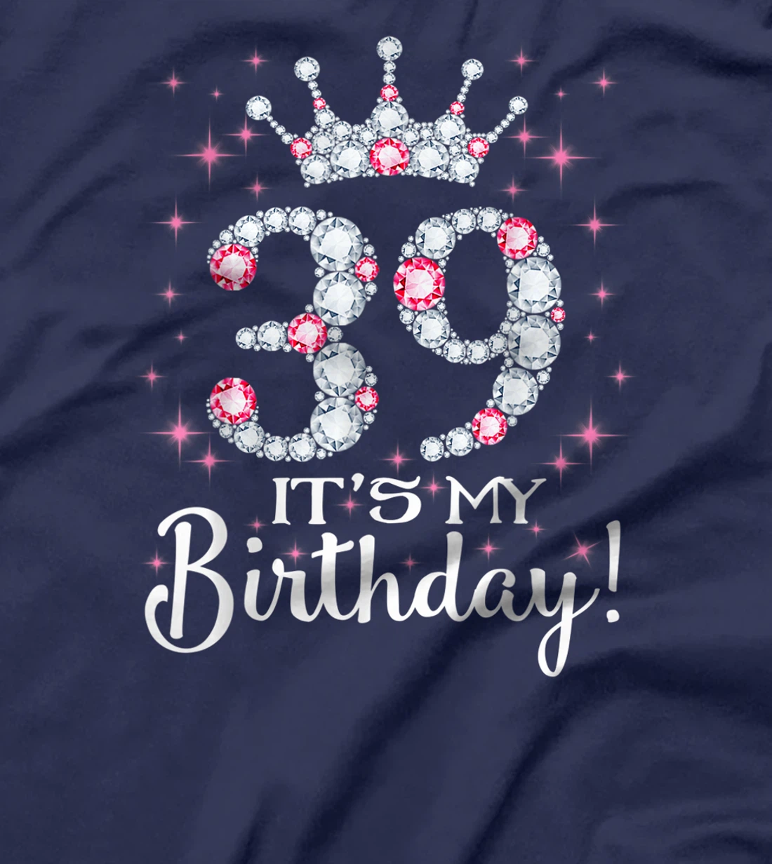 39 It's My Birthday 1982 39Th Birthday Gift Tee For Womens T-Shirt