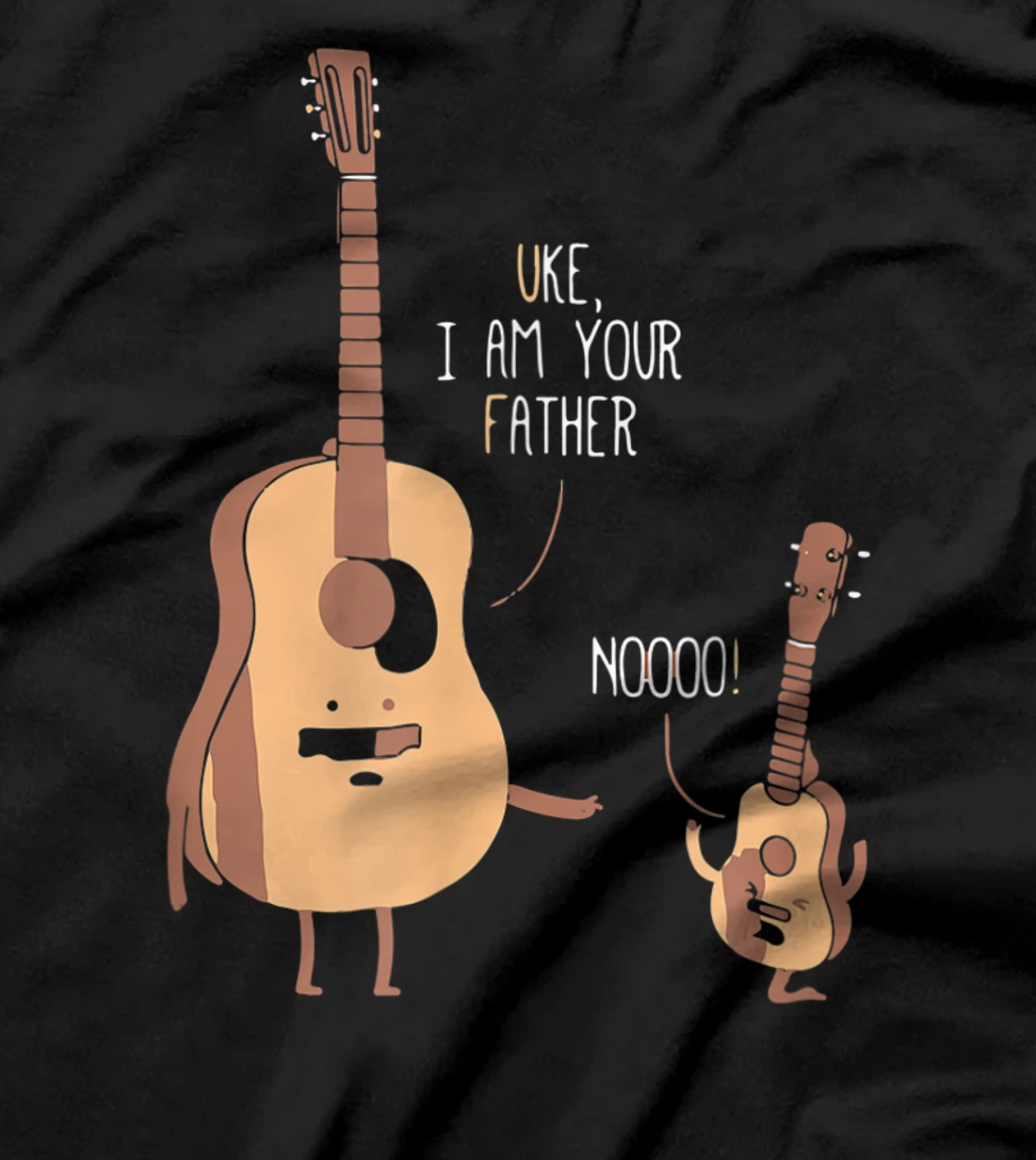 Uke I Am Your Father T Shirt Ukulele Guitar Music T-Shirt