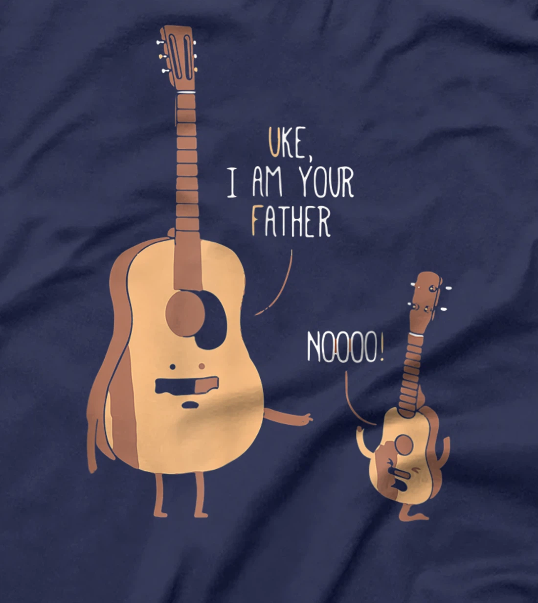 Uke I Am Your Father T Shirt Ukulele Guitar Music T-Shirt