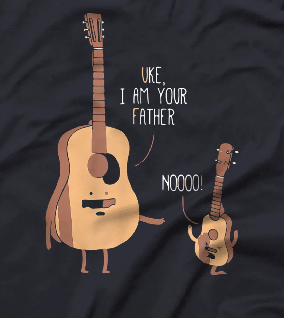 Uke I Am Your Father T Shirt Ukulele Guitar Music T-Shirt