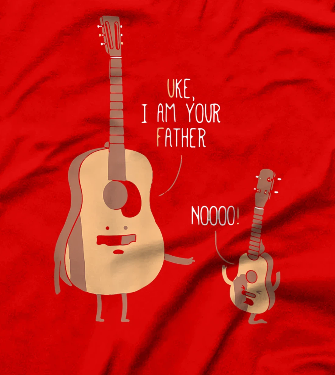 Uke I Am Your Father T Shirt Ukulele Guitar Music T-Shirt