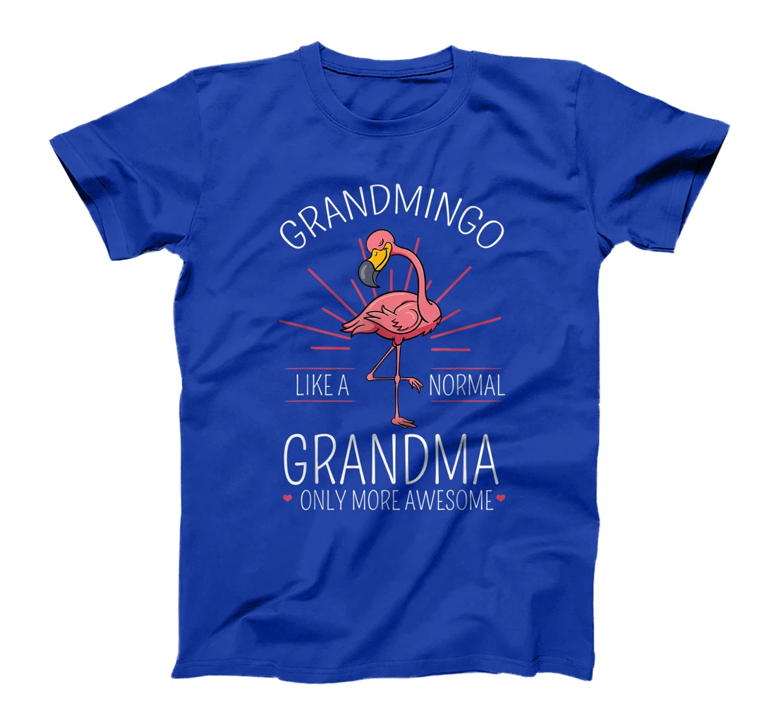 Grandmingo Flamingo Lover Grandma Granny Gramma Grandmother T-Shirt