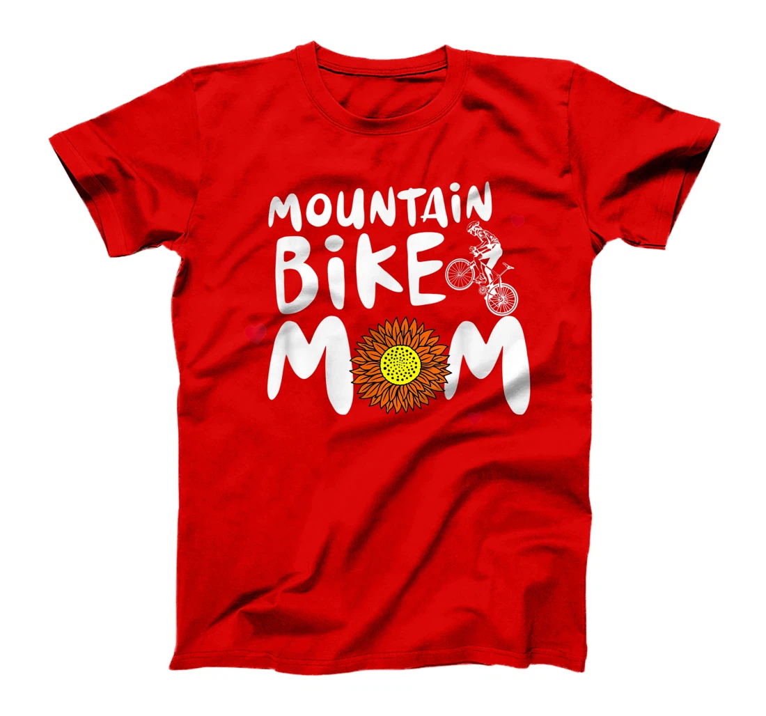 Mountain Bike Mom for Women Cute Mountain Bike T-Shirt