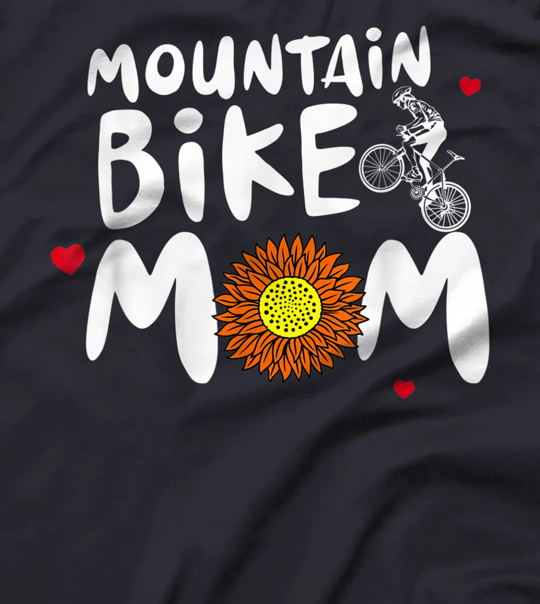 Mountain Bike Mom for Women Cute Mountain Bike T-Shirt