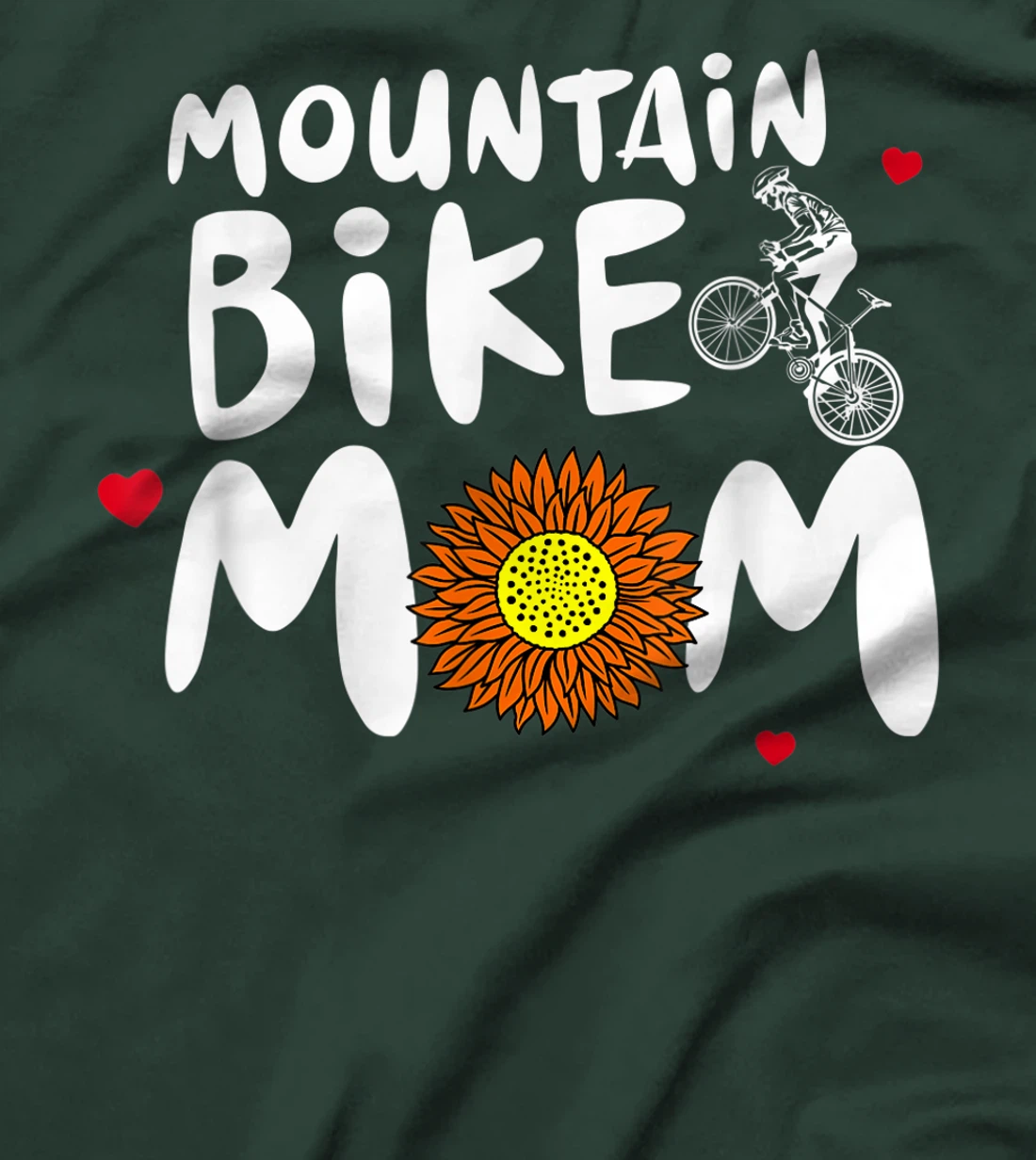 Mountain Bike Mom for Women Cute Mountain Bike T-Shirt