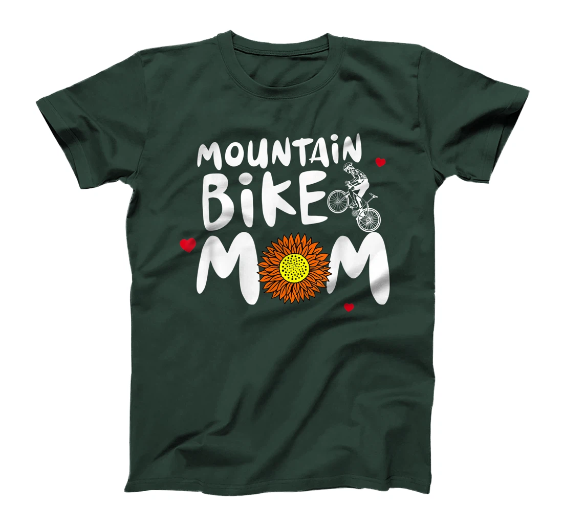 Mountain Bike Mom for Women Cute Mountain Bike T-Shirt