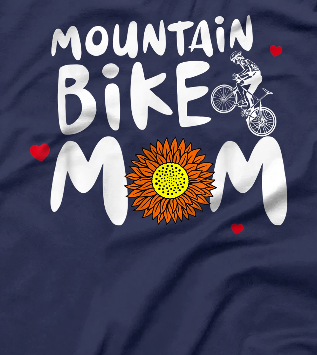 Mountain Bike Mom for Women Cute Mountain Bike T-Shirt