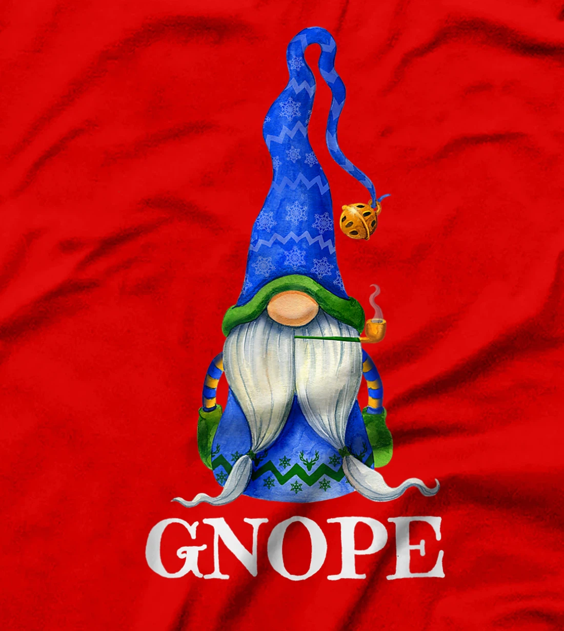 Nordic Gnome GNOPE Dwarf Scandinavian Elf Swedish Tomte T-Shirt