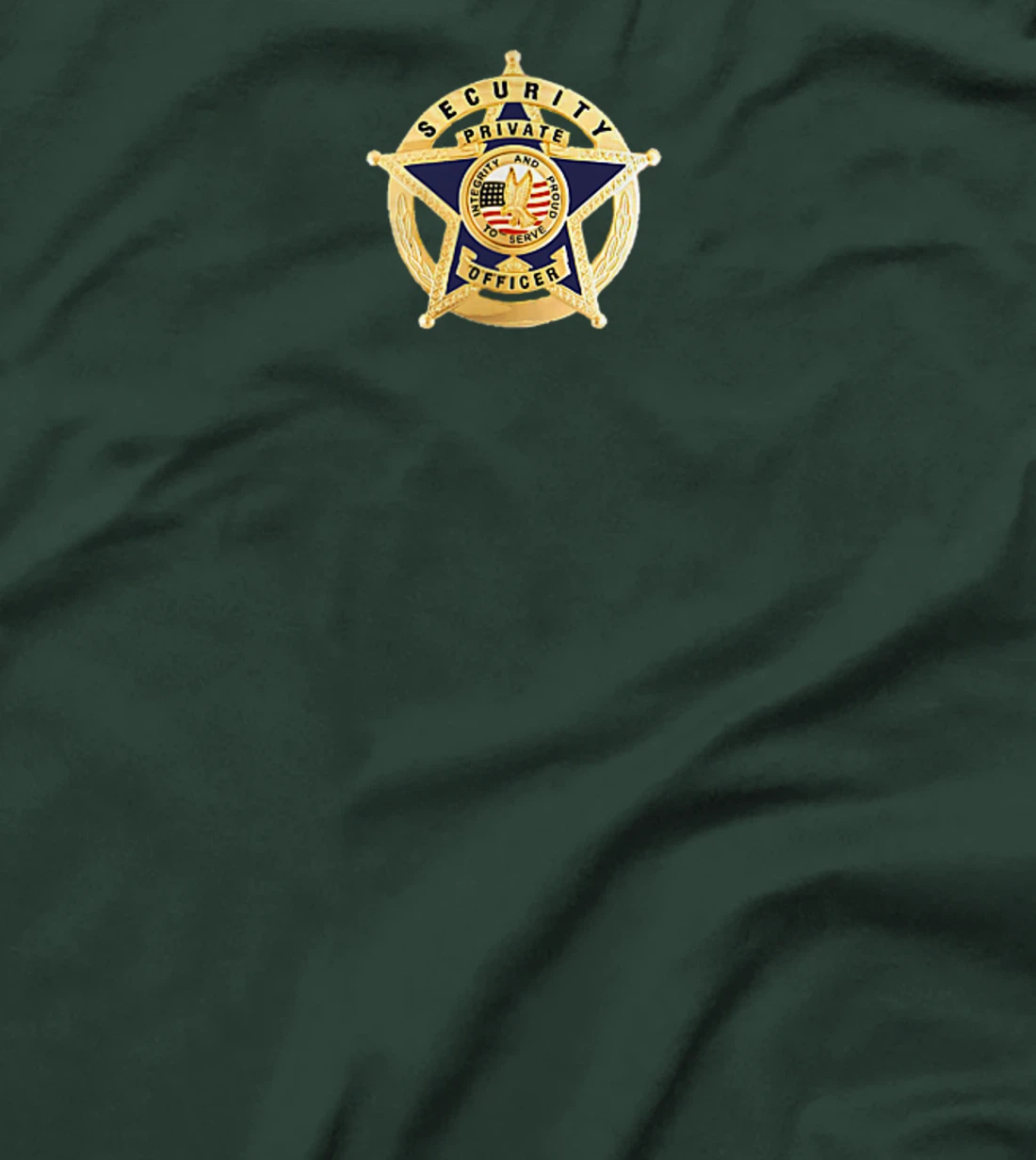 Security Guard TShirt (Double sided), Officer/Police Uniform T-Shirt
