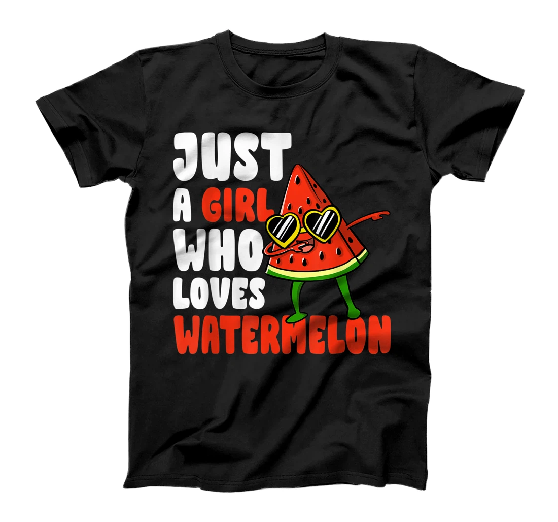 Just A Girl Who Loves Watermelon Fruit Lover Gift T-Shirt