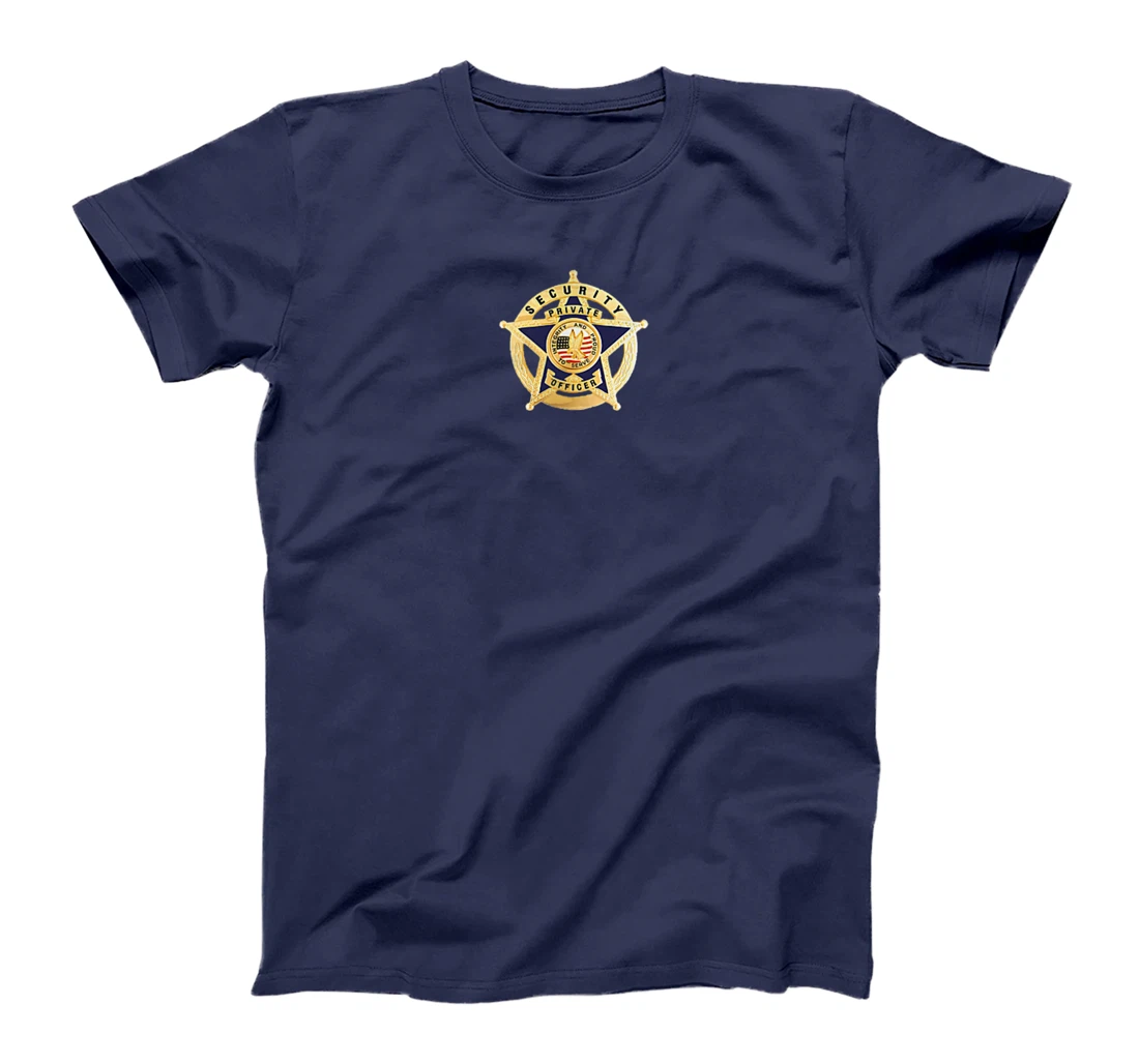 Security Guard TShirt (Double sided), Officer/Police Uniform T-Shirt