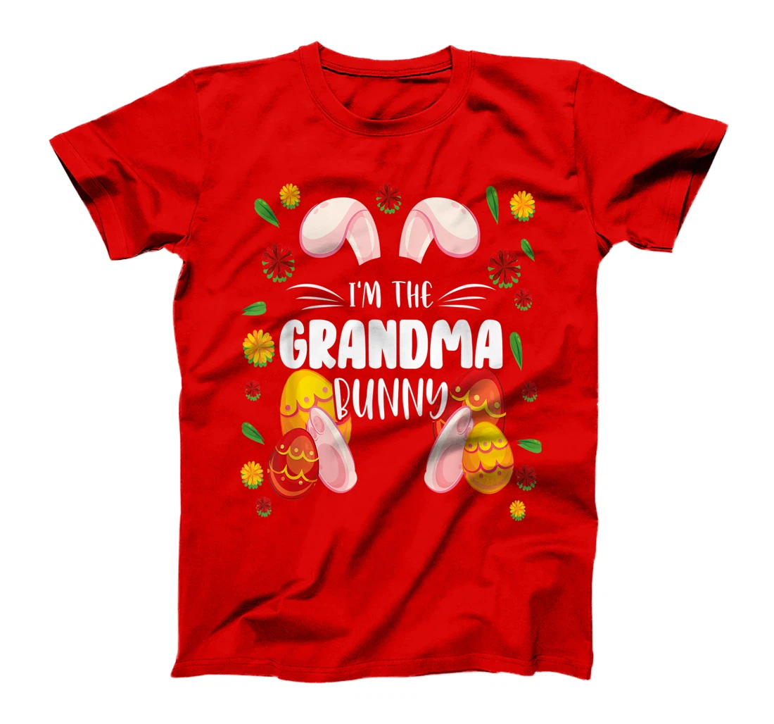 I'm The Grandma Bunny Matching Family 2021 Bunny Gang Crew T-Shirt
