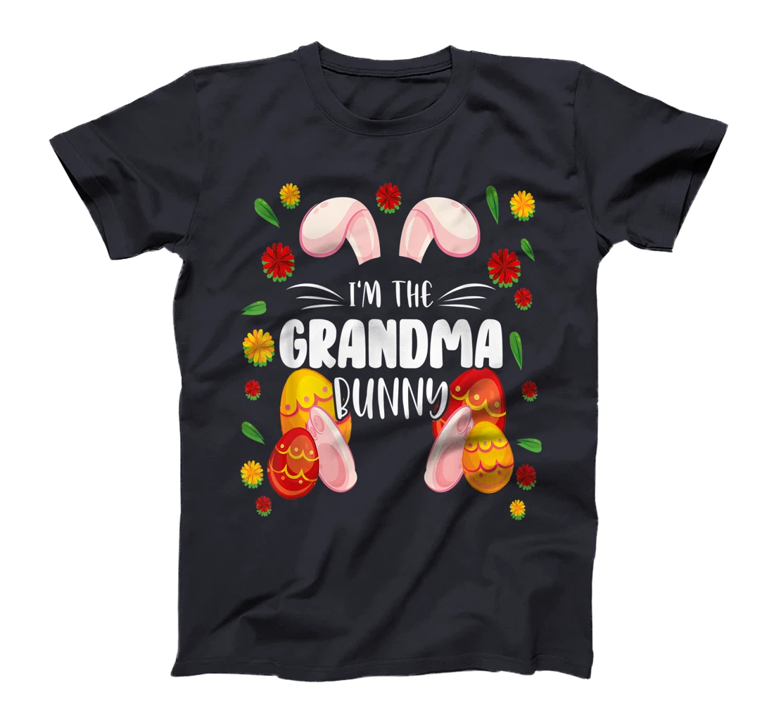 I'm The Grandma Bunny Matching Family 2021 Bunny Gang Crew T-Shirt