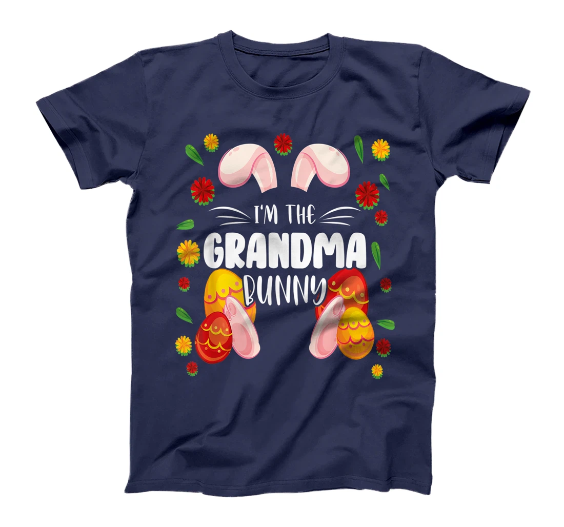 I'm The Grandma Bunny Matching Family 2021 Bunny Gang Crew T-Shirt