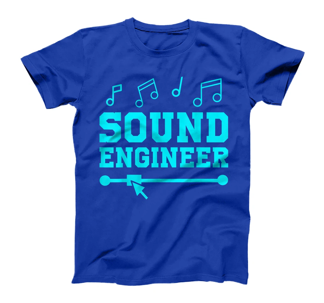 Sound Engineer Musical Notes Technical Worker Music Voice T-Shirt