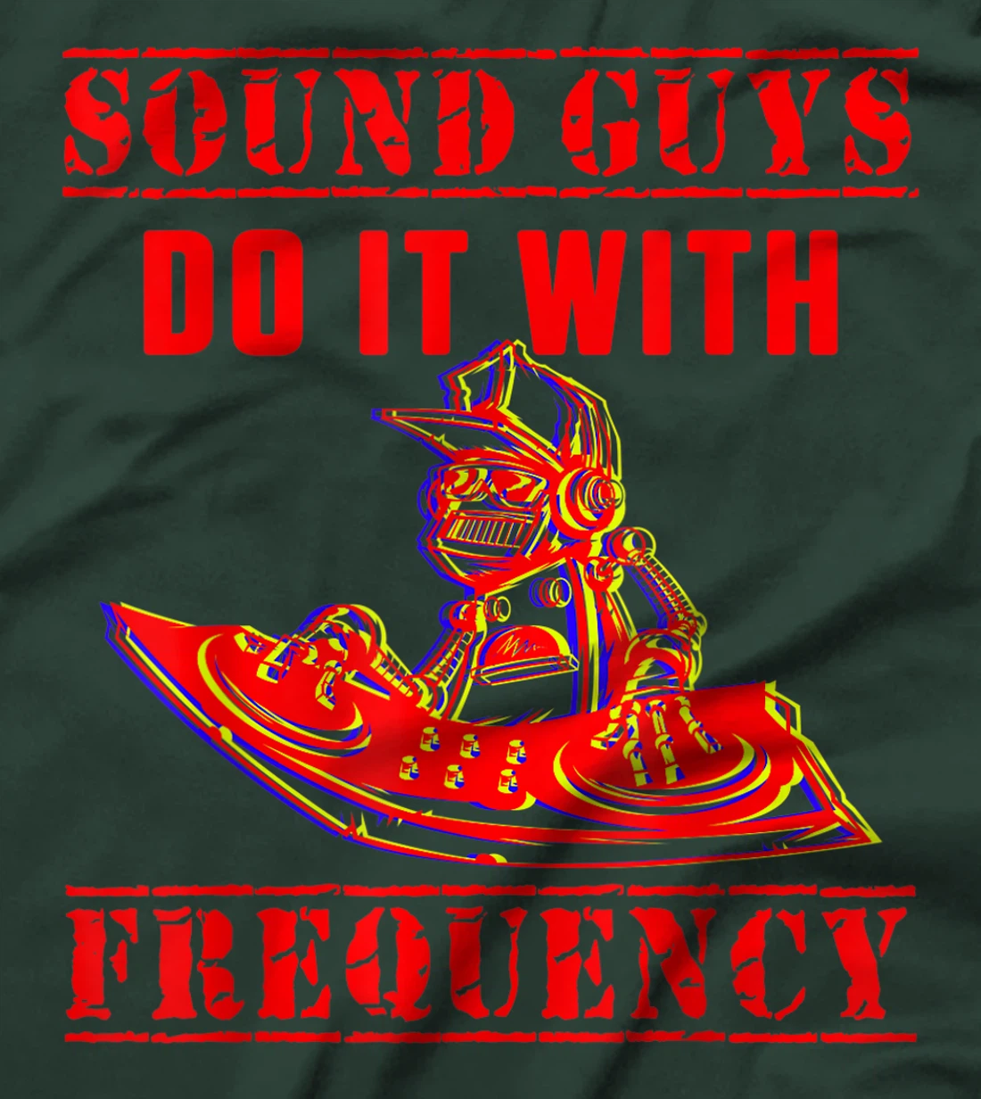 Sound Guys Do It With Audio Engineering DJ Party Disco Music T-Shirt